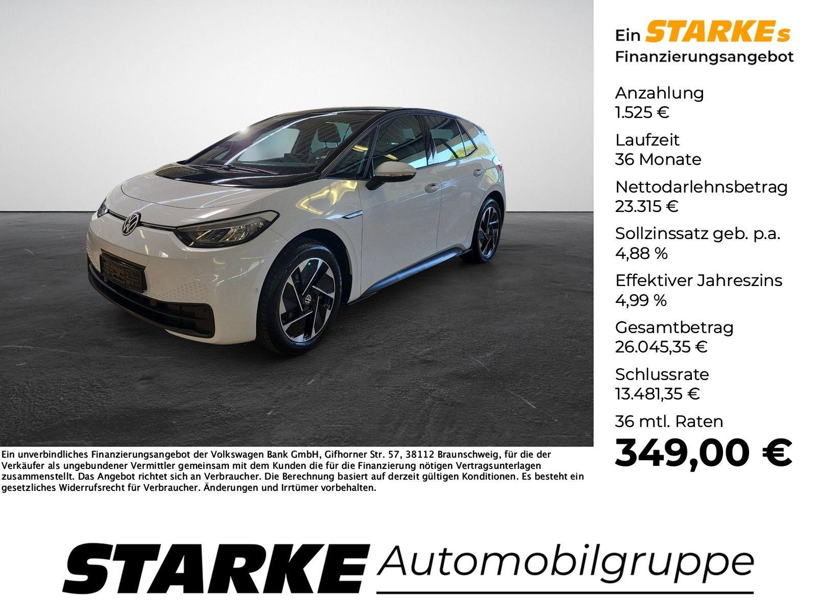 Abbildung des Autos Volkswagen ID.3 Pro Perf…
