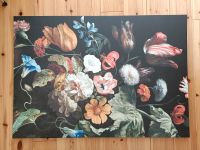 PJÄTTERYD - 100x70cm - Bild mit Blumen auf Leinwand - vintage Hannover - Vahrenwald-List Vorschau