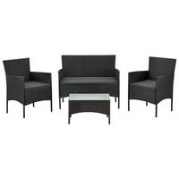 ✅NEU✅ Polyrattan Gartenmöbel Sitzgruppe Lounge Set 5 Hessen - Bad Soden am Taunus Vorschau