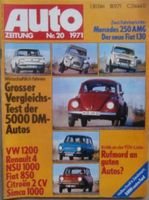 Auto Zeitung Nr. 20 1971     „GESUCHT“ !!!!! Nordrhein-Westfalen - Witten Vorschau