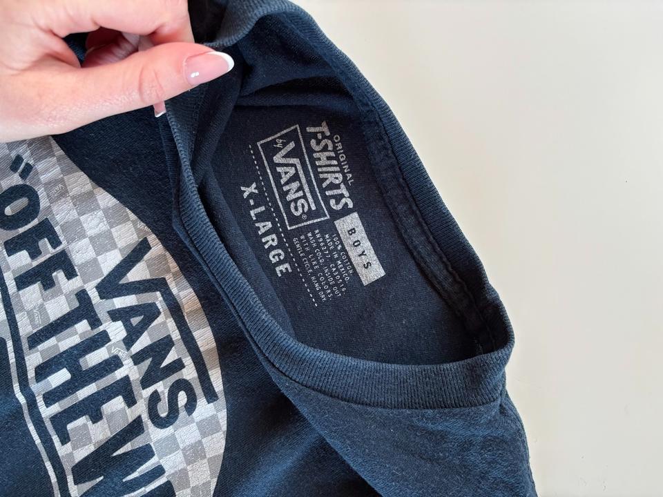 Vans "Off The Wall" T-Shirt in Navy - Größe Boys XL/ Damen S in Tuttlingen