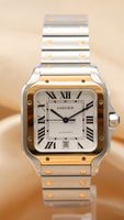 Cartier Santos Large Stahl/Gold Automatik WSSA0009 Box + og. Papi Düsseldorf - Pempelfort Vorschau