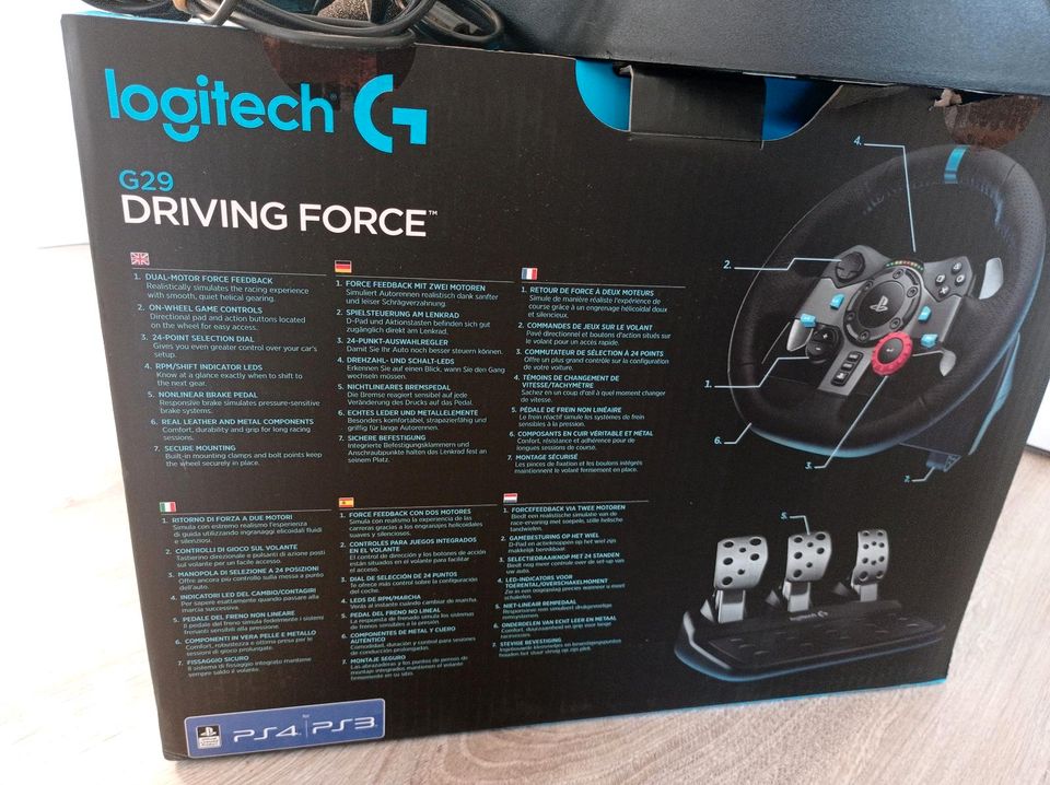 Lenkrad Logitech G29 in Kall