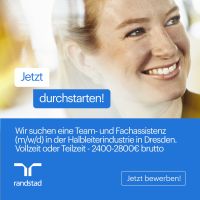 Teamassistenz m/w/d Halbleiterindustrie Dresden - Räcknitz/Zschertnitz Vorschau