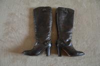 BELSTAFF Damen Italy Luxus LEDER Stiefel Ankle Boots 37 braun TOP München - Sendling Vorschau