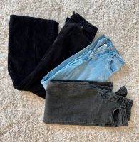 Jeans/ Cordhose h&m divided/ schwarz, blau only, neuwertig, 36/38 Brandenburg - Bernau Vorschau