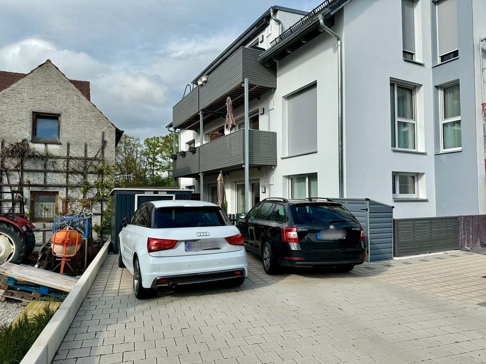 Neuester Energiestandard und bezahlbar...4-Zi.-EG-ETW mit eigenem Garten in Poxdorf in Poxdorf