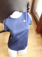 adidas Shirt dunkelblau Print hinten Gr S wie neu Bayern - Forchheim Vorschau
