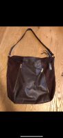 Handtasche Leder Lila / Weinrot Bayern - Bad Endorf Vorschau