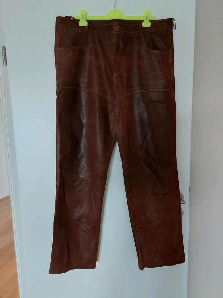 Echt Leder Hose größe XL in Schalkholz