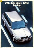 BMW 3er Reihe E30 Touring Prospekt 01/1988 Dresden - Reick Vorschau