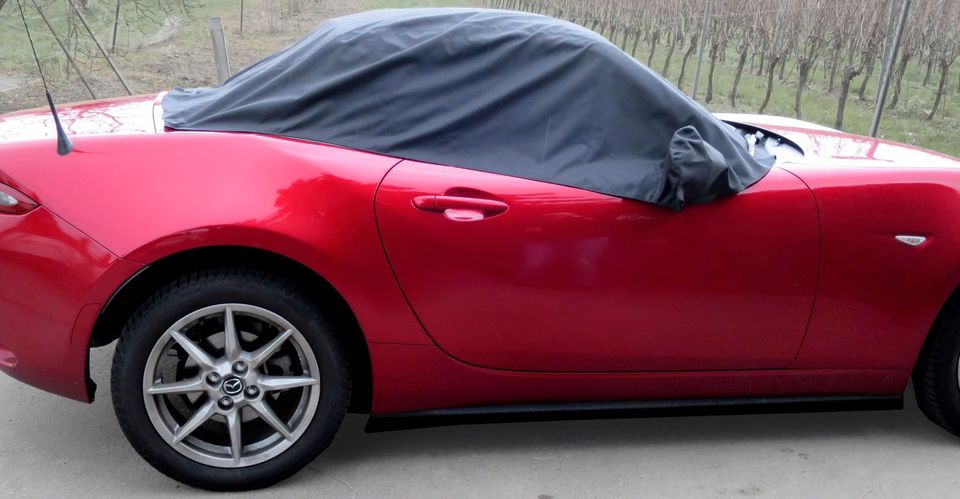 Car Cover / Abdeckung für Mazda MX5 ND, mit Spiegeltaschen in  Baden-Württemberg - Wiesloch, Tuning & Styling Anzeigen