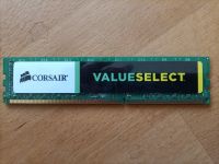 Corsair ValueSelect DIMM 4GB, DDR3-1333, CL9-9-9-24 Baden-Württemberg - Rutesheim   Vorschau