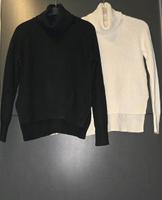 2 x Amisu Wollkragen Pullover Gr.XS in Schwarz und Weiß Dortmund - Hörde Vorschau