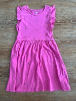 Kleid kurzärmelig von H&M pink in Gr. 110/116 Bayern - Dinkelsbuehl Vorschau