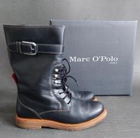 Marc O´Polo Stiefel schwarz gefüttert Leder 40 Schuhe NP209€ Bayern - Goldbach Vorschau