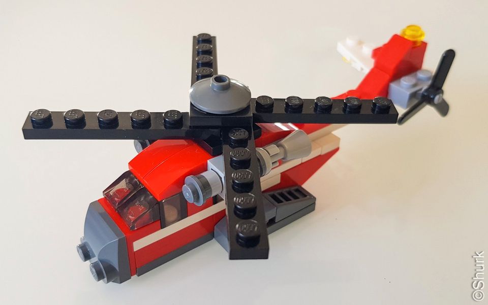 LEGO Creator 3in1 - Hubschrauber/ Rettungs- / Flugzeug 31013 in Siebenbäumen