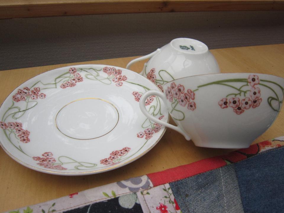 OVID 2 Teetassen Kaffeetassen 150ml vintage zusammen Porzellan in Wandlitz