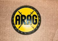 ARAG Versicherung, Emaille Plakette/Schild, 60er/70er Jahre Niedersachsen - Bramsche Vorschau