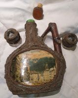 Vintage Kunstholz Baumrinde Alkahol Flasche  Deko Sachsen-Anhalt - Genthin Vorschau