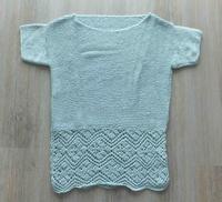 Pullover Lana Grossa kurzarm Portofino Gr. 36, Handarbeit Hessen - Allendorf Vorschau