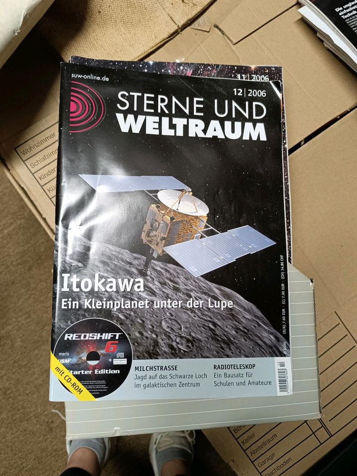 Sterne und Weltraum Zeitschrift verschiedene jahresausgaben in Lüdenscheid