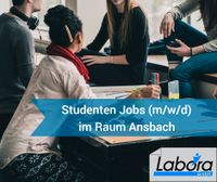 Jobs für Studenten (m/w/d) im Raum Ansbach Bayern - Ansbach Vorschau