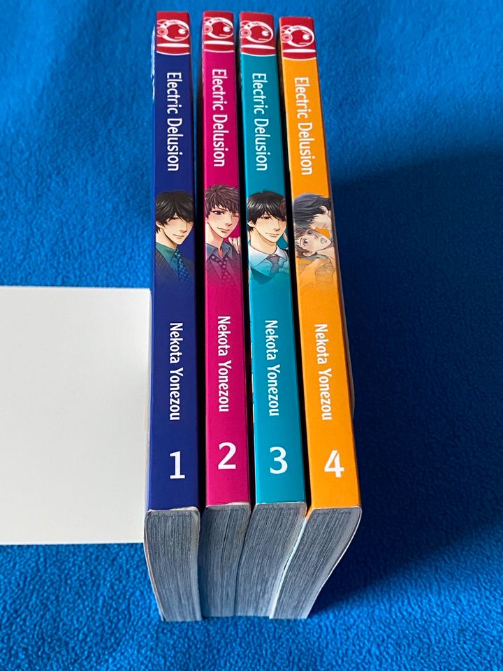 Electric Delusion Manga 1-4 Boys Love in Berlin