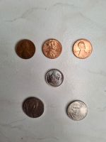 USA Münzen one cent, one dime, five cent Niedersachsen - Hameln Vorschau