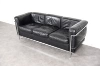 WIR SUCHEN: Cassina LC2 Ledersofa Dreisitzer / Le Corbusier Sofa Münster (Westfalen) - Centrum Vorschau