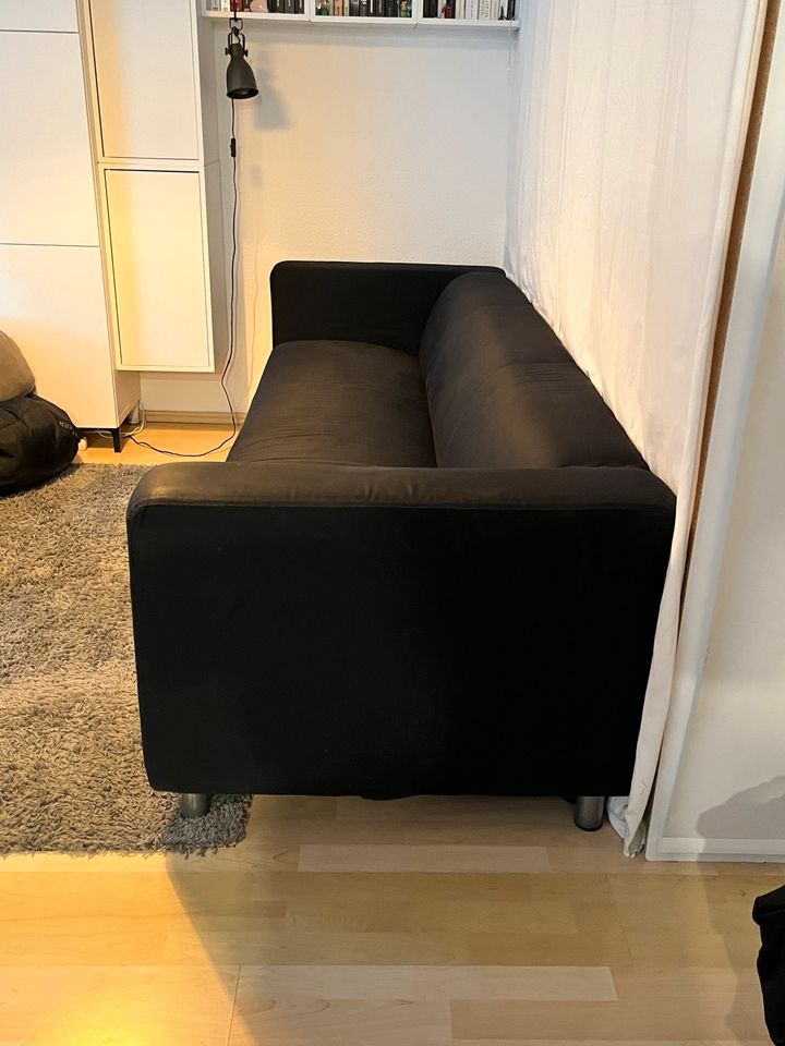 Ikea Klippan 4er Couch schwarz selten in Mainz