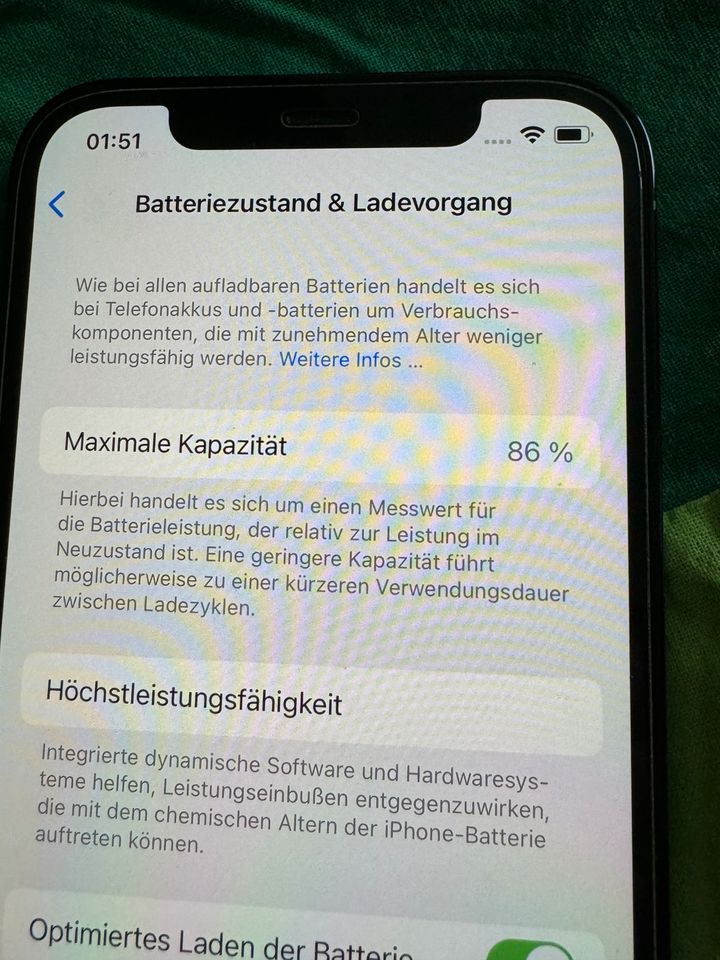Verkaufe iPhone 12Pro 256 GB Pazifikblau in Freising