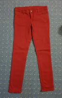 Jeans mit geradem Schnitt einfarbig rot Größe 152/158 Bremen - Vegesack Vorschau