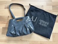 Neu Originale Armani Jeans Handtasche Lack grau/blau Tasche Nordrhein-Westfalen - Detmold Vorschau