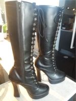 Pleaser Plateaustiefel Highheel Größe 39 19 Loch schwarz Nürnberg (Mittelfr) - Schweinau Vorschau