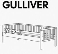 Ikea Gulliver Bett 70x160 Kinderbett Juniorbett weiss Baden-Württemberg - Lahr (Schwarzwald) Vorschau