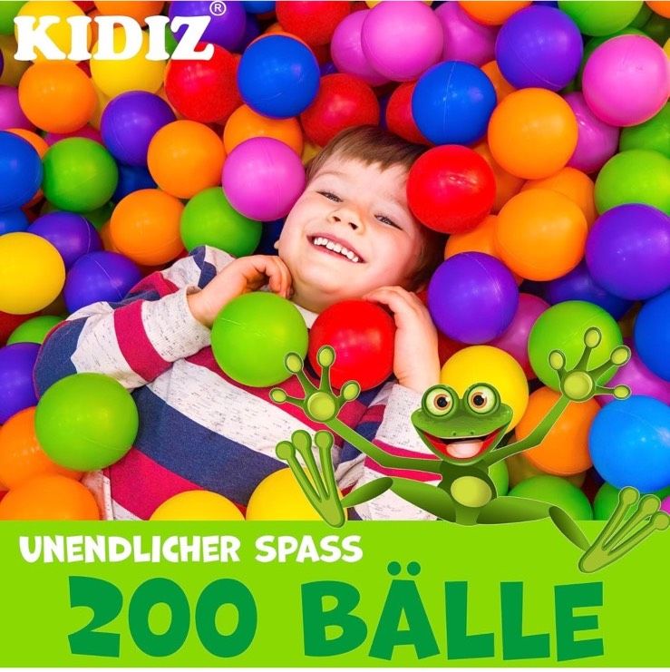 NEU Spielzelt Spielhaus Babyzelt 200 Bälle Bällebad Kinderzelt b in Gemmrigheim