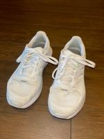 Adidas Sneaker weiß Gr. 37.5 Turnschuhe Schnürschuhe Brandenburg - Hennigsdorf Vorschau