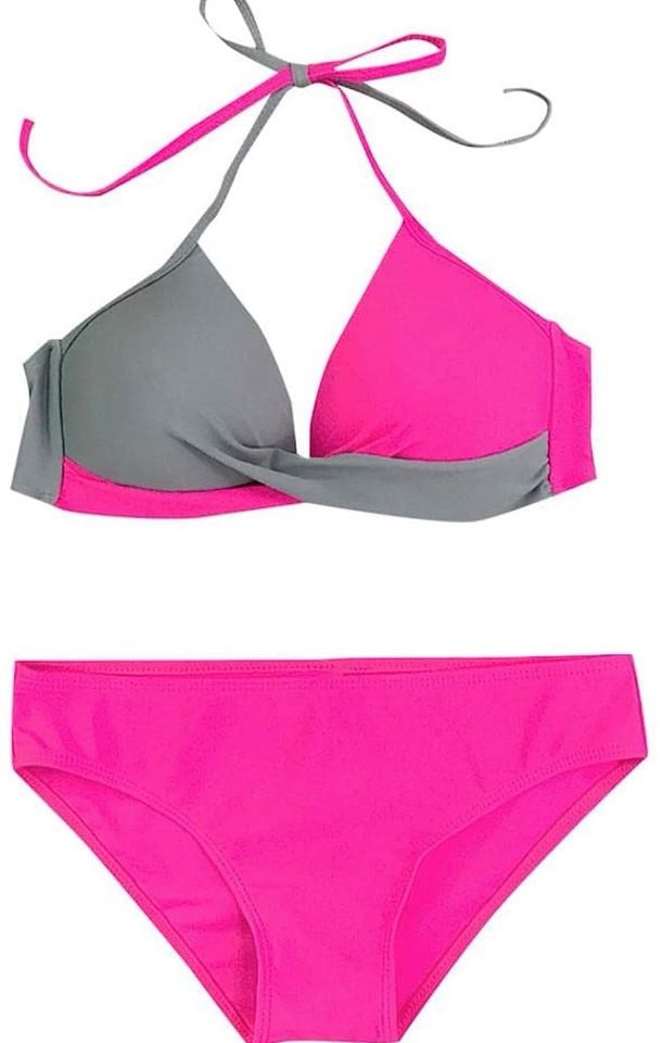 Bikini pink/ grau Gr. M Neu in Tornesch