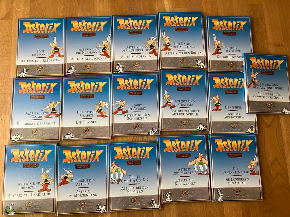 Asterix ! 16 Hardcover Bände in Sammlerausgabe ! Neuwertig ! in Neu Ulm