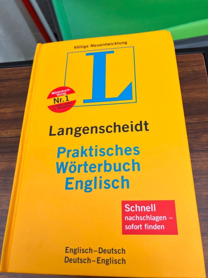 Langenscheidt Wörterbuch Englisch in Krummennaab