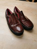Rote Krokooptik Schuhe Bayern - Ampfing Vorschau