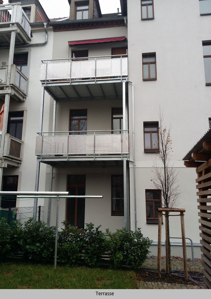Sonnige 2-Raum-Wohnung in Gründerzeithaus von Privat (MEI-Cölln) in Meißen
