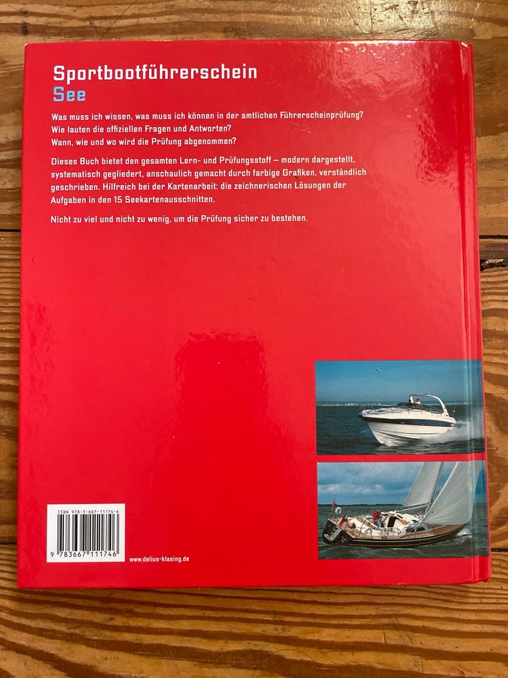 Buch Sportbootführerschein See mit amtl. Fragenkatalog in Kiel