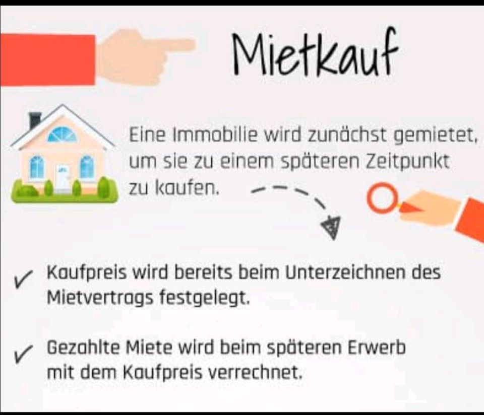 Suche Haus/Doppelhaushälfte zum Mietkauf in Hopsten