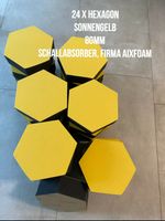 Selbstklebende Schallabsorber 24x Hexagon 80mm sonnengelb AixFOAM Rheinland-Pfalz - Windesheim Vorschau