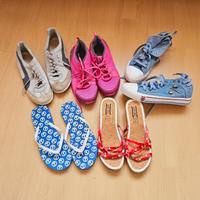 Schuh Paket Gr. 39 -5 Paar Sommer Schuhe Sneaker Nike zus. f 9 € Sachsen-Anhalt - Salzatal Vorschau