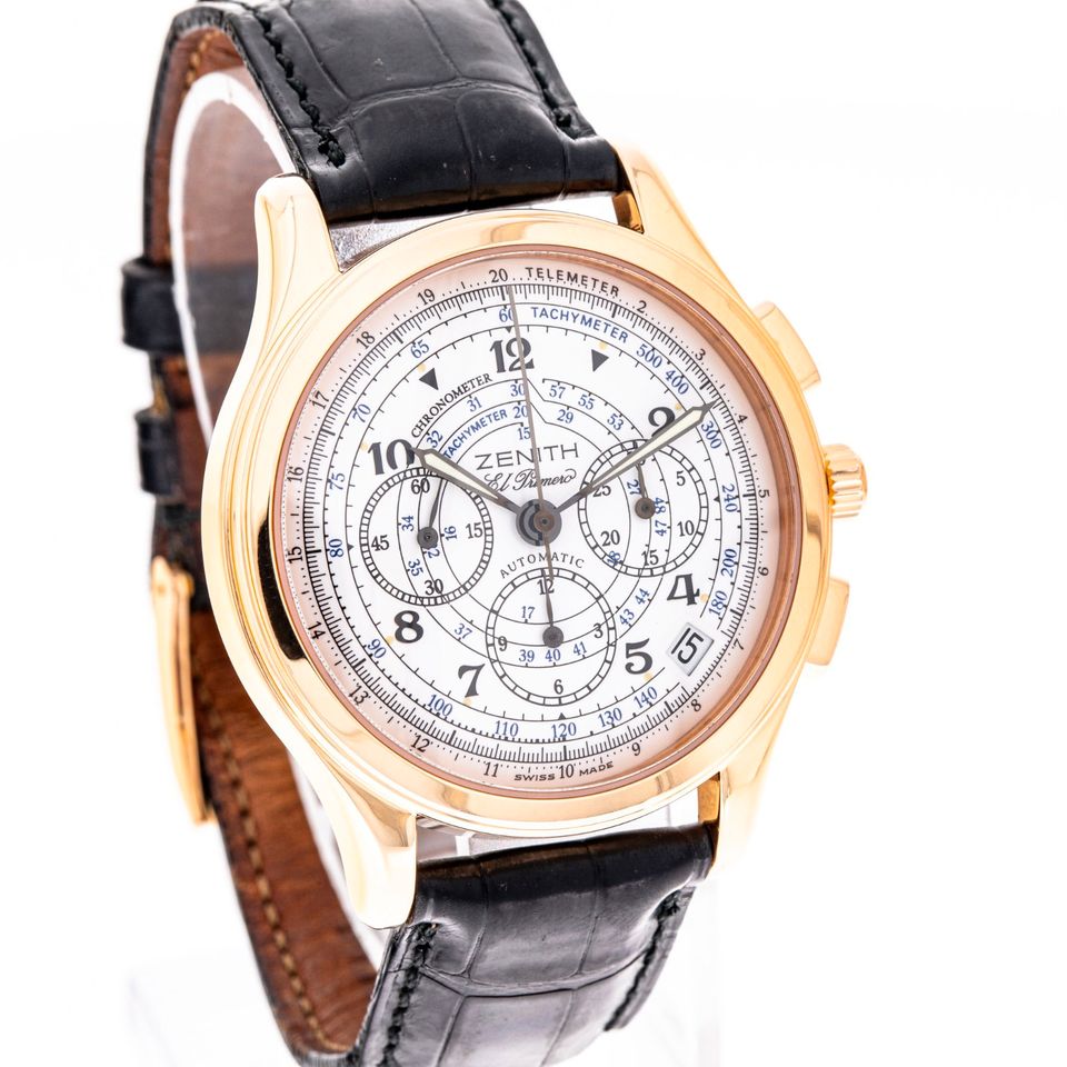 Zenith El Primero 38 Gelb Gold Limited 750 Stück 17.0500.400 in Hannover