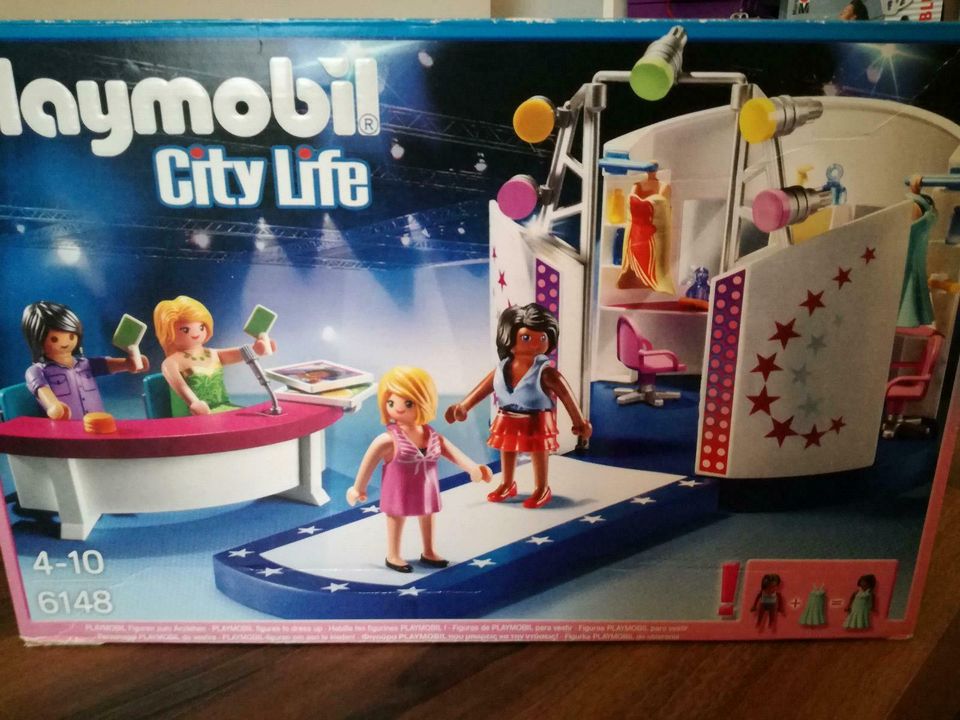 Playmobil city Life 6148  GNTM Laufsteg Modells Castingshow in Bissingen an der Teck