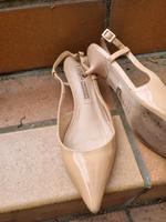 Buffalo London Kitten Heel Pumps Lack Nude Baden-Württemberg - Bruchsal Vorschau